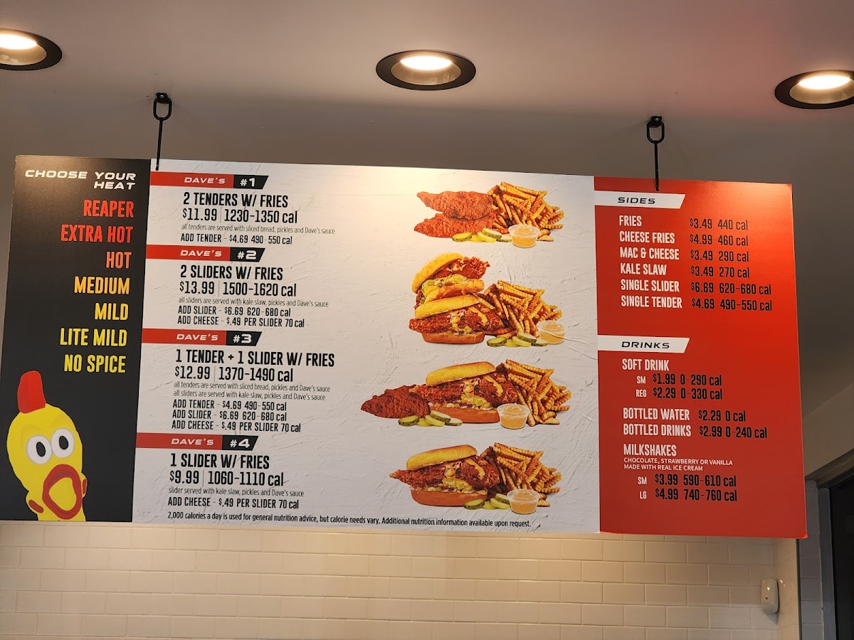 Dave's Hot Chicken Menu-10