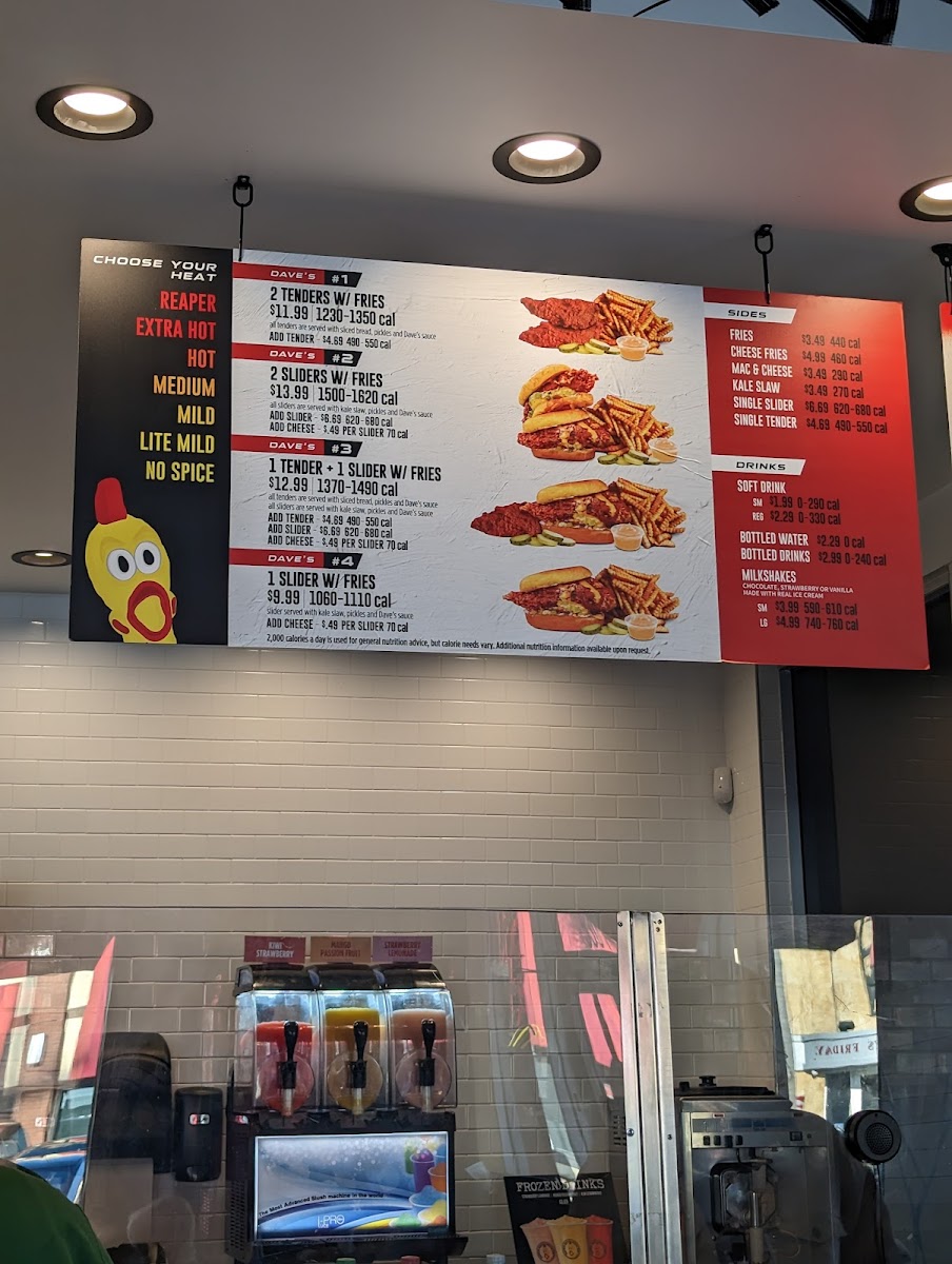 Dave's Hot Chicken Menu-4