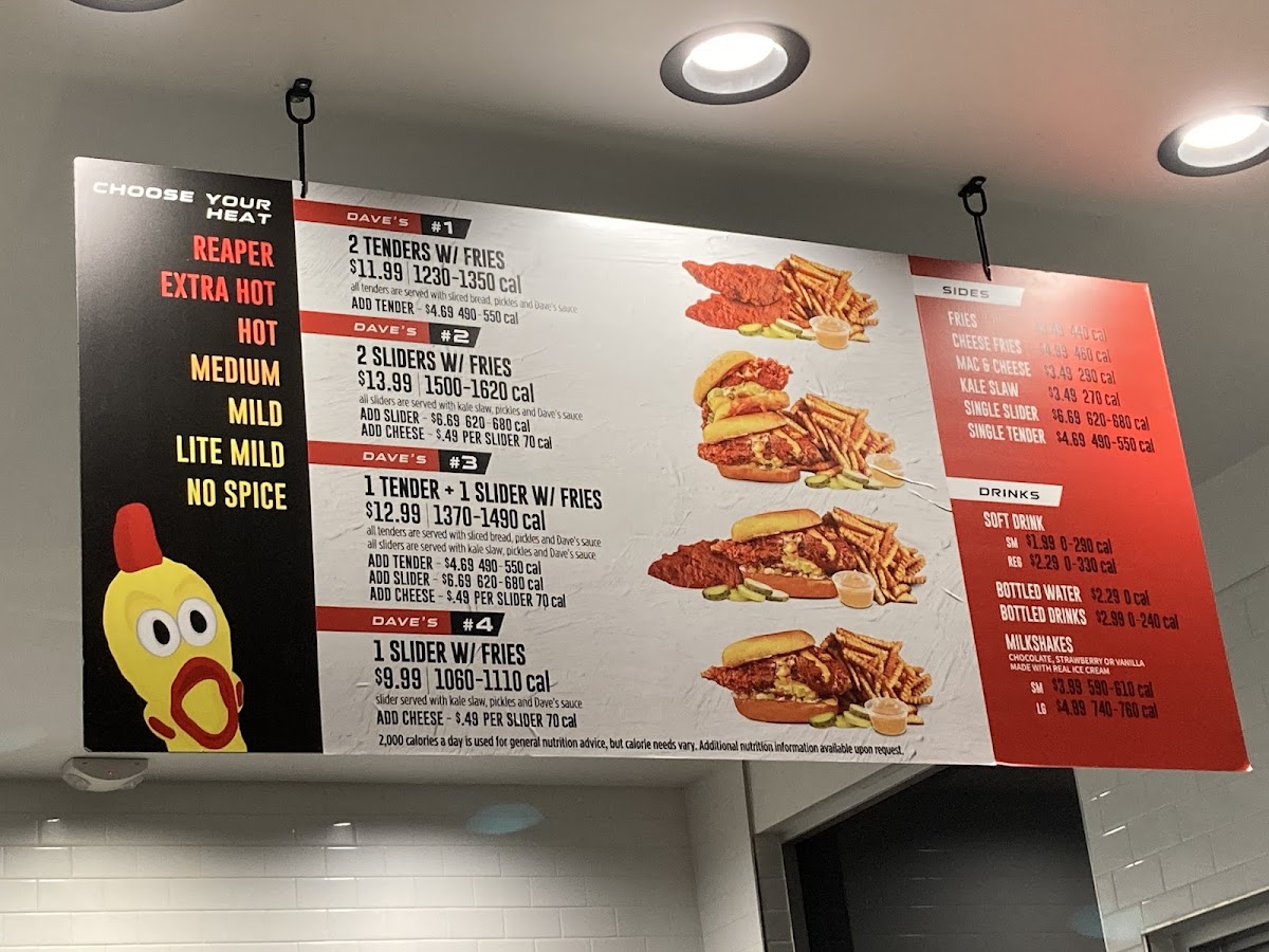 Dave's Hot Chicken Menu-5